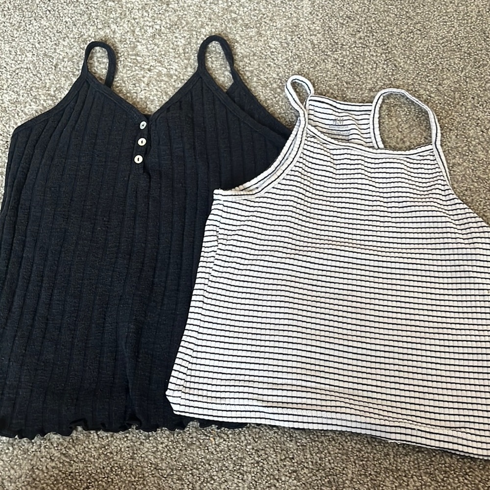 two simple tank tops